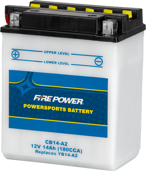 BATTERY W/ACID CB14-A2 12V HEAVY DUTY