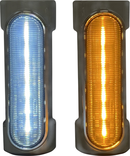 CUSTOM DYNAMICS - CD-CB-AW-HD-C - Engine Guard Light - Chrome - '97-'13 FLH