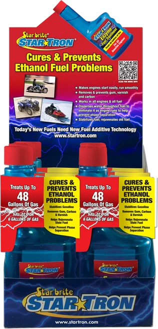 ENZYME FUEL TREATMENT 8OZ 6/PK W/COUNTER DISPLAY