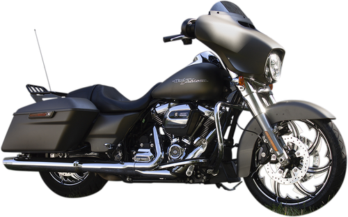 COASTAL MOTO - 1502-FRY-213-BC - Wheel - Fury - Front - Dual Disc/without ABS - Black Cut - 21x3.25 - FL
