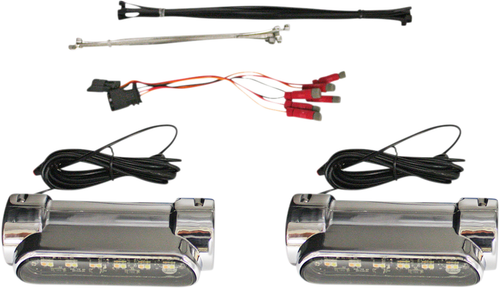 CUSTOM DYNAMICS - CD-CB-AW-UNV-C - Engine Guard Light - Chrome - Universal
