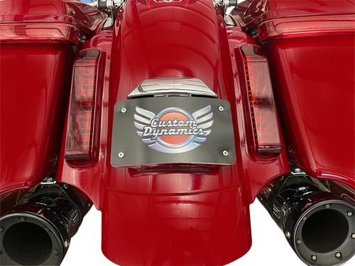 CUSTOM DYNAMICS - CD-CVO-MOUNT-C - License Plate Mount - Chrome