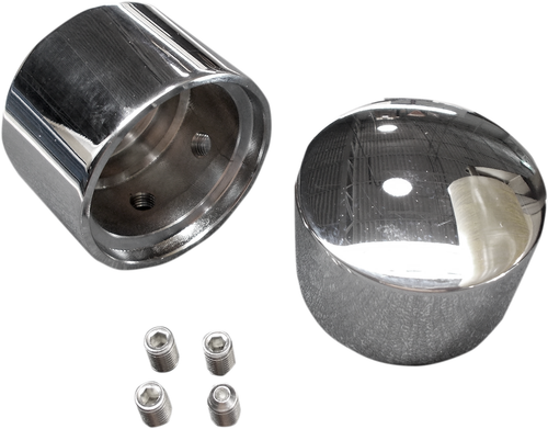 COLONY - 2725-2 - Axle Covers - Rear - Dome - Pair