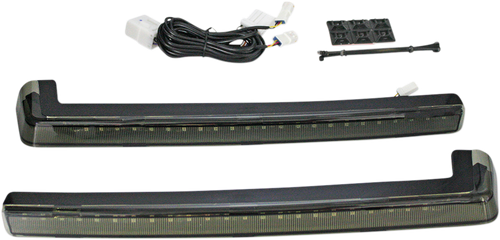 CUSTOM DYNAMICS - PB-TP-ARM-13S - LED Run/Brake Tour-Pak Arms - Smoke Lens - '06-'13