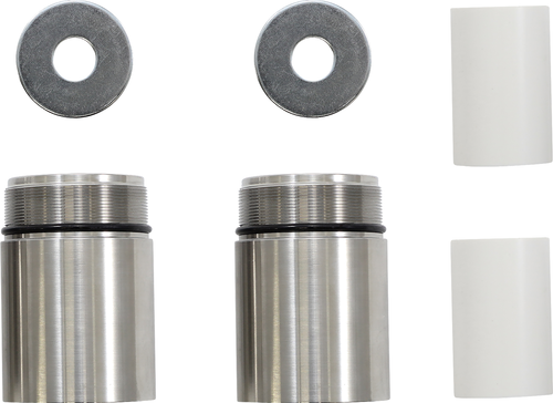 CYCLE VISIONS - CV7114 - Fork Tube Extensions - 49 mm - Extends +2" - Chrome