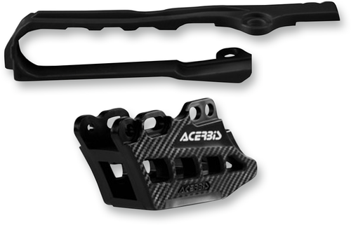 ACERBIS - 2449460001 - Chain Guide 2.0 and Slider Kit - Suzuki RMZ250/RMZ450 - Black