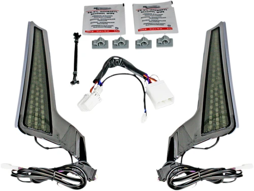 CUSTOM DYNAMICS - CD-FASCIA-HD-CS - Fascia LED Light Panels - Chrome/Smoke