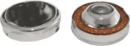 EMGO - 43-73490 - Replacement Gas Cap - Chrome - Triumph
