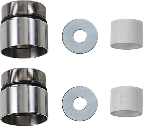 CYCLE VISIONS - CV7115 - Fork Tube Extensions - 49 mm - Extends +1" - Chrome
