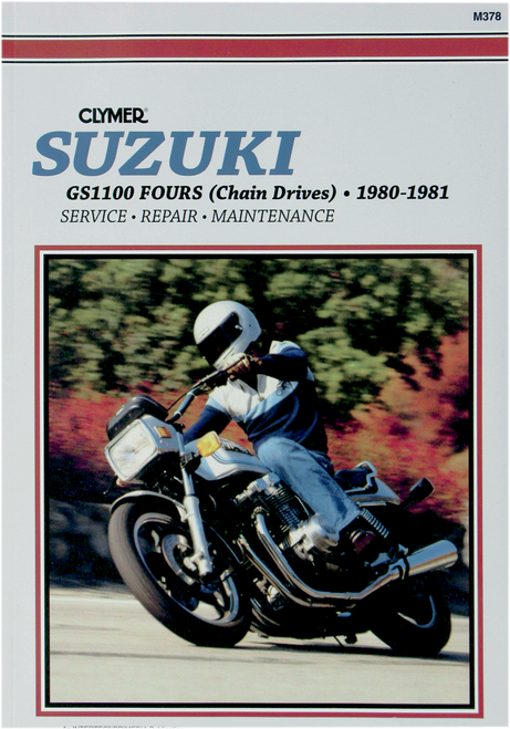 CLYMER - CM378 - Manual - Suzuki GS 1100 Chain