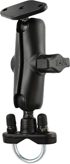 HANDLEBAR RAIL MOUNT W/STAINLESS STEEL U-BOLT BASE