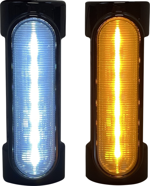 CUSTOM DYNAMICS - CD-CB-AW-HD-B - Engine Guard Light - Black - '97-'13 FLH
