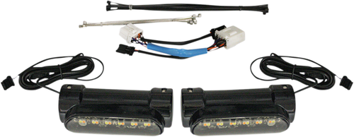 CUSTOM DYNAMICS - CD-CB-AW-HD-B - Engine Guard Light - Black - '97-'13 FLH