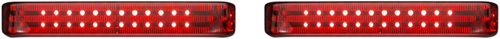 CUSTOM DYNAMICS - PB-SBSEQ-HD-CR - Saddlebag LED Lights - Sequential - Chrome/Red