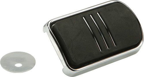 BRAKE PEDAL PAD CHROME FLT, FLST, FD