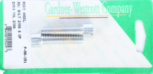 REAR WHEEL ADJUSTMENT BOLTS 07-17 DYNA MODELS REAR