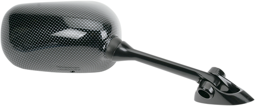 EMGO - 20-69783 - Mirror - Side View - Black/Carbon Fiber - Rectangle - Right - Suzuki