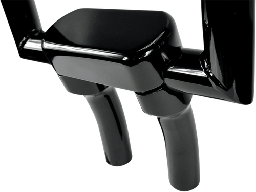 LA CHOPPERS - LA-7442-05B - Solid Handlebar Riser & Top Clamp Kit