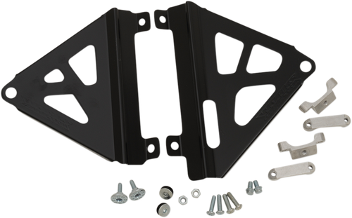 WORKS CONNECTION - 18-B709 - Radiator Brace Set - '19-'20 Honda CRF450RWE, CRF450RX, CRF450R