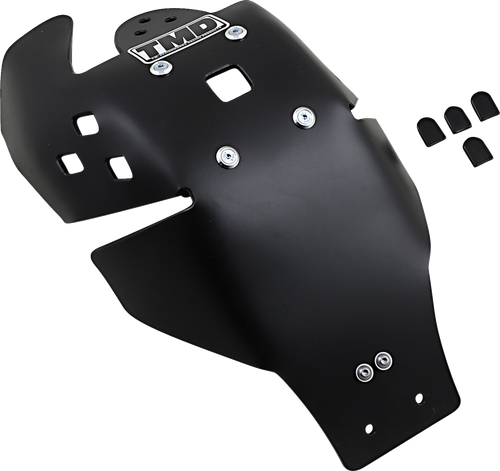 T.M. DESIGNWORKS - YAMC-455-BK - Full-Coverage Skid Plate - '14-'18 Yamaha YZ450F, YZ250F
