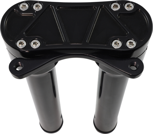 ACCUTRONIX - HR2212-MB - Bandit Risers - '99-'21 Harley-Davidson Dyna 35th Anniversary Super Glide, FXDS-Conv Dyna Convertible, 50th Anniversary Sportster
