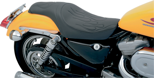 DRAG SPECIALTIES SEATS - 0804-0385 - Predator Seat - '82-'03 Harley-Davidson Sportster 1200 Custom, Sportster 883 Deluxe, Sportster 883 Hugger