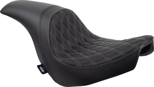 DRAG SPECIALTIES SEATS - 0802-1518 - Predator Seat - '18-'23 Harley-Davidson Low Rider ST 117, Sport Glide 107, Low Rider S 117