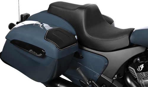 DRAG SPECIALTIES SEATS - 0810-2459 - Predator III Seat - '20-'25 Indian Chieftain PowerPlus Dark Horse 112 Audio Package