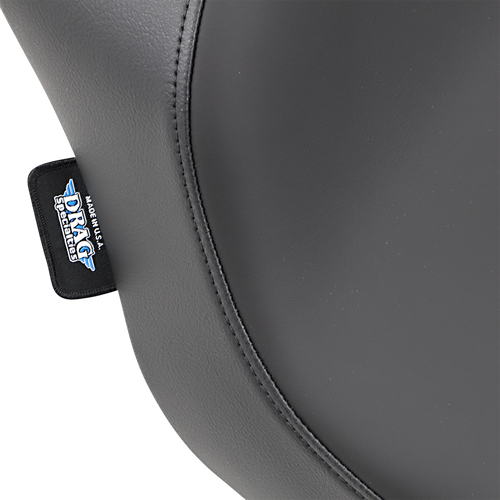 DRAG SPECIALTIES SEATS - 0805-0067 - Backrest Compatible Solo Seat — Smooth - '82-'00 Harley-Davidson FXRS-Conv Low Rider Sport Convertible