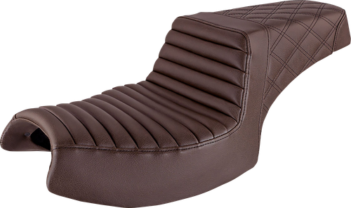 SADDLEMEN - I20-06-176BR - Step-Up Seat - '20-'24 Indian Challenger Dark Horse, Challenger Limited, Pursuit Dark Horse