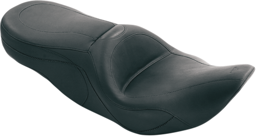MUSTANG - 75486 - One-Piece Sport 2-Up Touring Seat - '97-'07 Harley-Davidson Road King Classic, Street Glide, Road King