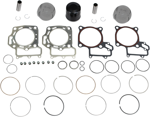 WSM - 54-256-11 - Top-End Rebuild Kit - '02-'13 Kawasaki Brute Force 4x4, Prairie 4x4