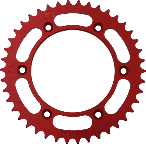 MOOSE OFFROAD - 1211-1859 - Rear Aluminum Sprocket - '13-'25 Beta 300 RR 2T, 390 RS 4T, 450 RR 4T