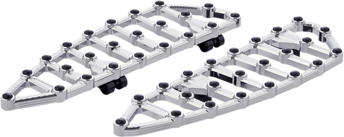ARLEN NESS - 410-008 - MX Billet Floorboards - '18-'26 Harley-Davidson Heritage Classic 114, Hydra-Glide Revival, Fat Boy Gray Ghost