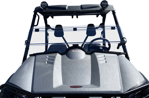 MOOSE OFFROAD - 2317-0457 - Deluxe Full Folding Windshield - '04-'11 Yamaha 700FI Rhino 4x4, 660F Rhino 4x4, 450F Rhino 4x4