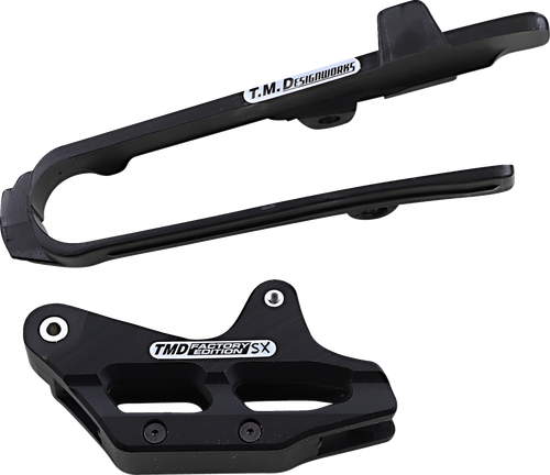 T.M. DESIGNWORKS - DCK-KT7-BK - Chain Guide and Slider Kit - '15-'17 KTM Freeride 250 R