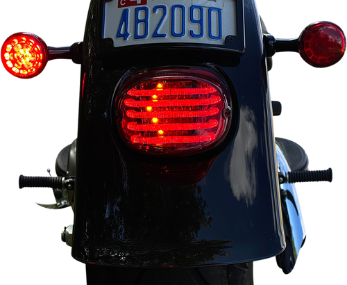 CUSTOM DYNAMICS - PB-TL-INT-TW-R - Taillight/Turn Signal - Top Window - Red Lens
