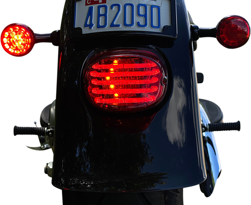 CUSTOM DYNAMICS - PB-TL-INT-TW-R - Taillight/Turn Signal - Top Window - Red Lens