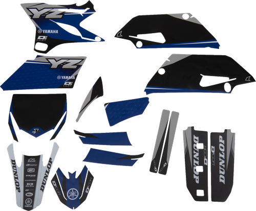 D'COR VISUALS - 20-50-102 - Complete Graphics Kit - '15-'18 Yamaha YZ85