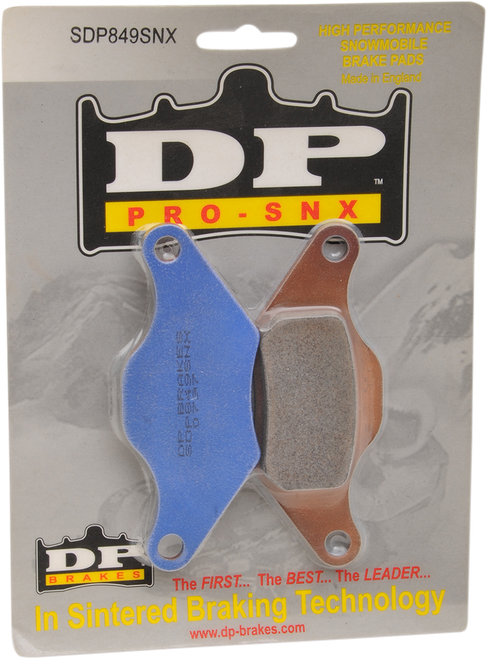 DP BRAKES - SDP849SNX - SDP Pro-SNX HH+ Sintered Brake Pads - '02 Arctic Cat Z 440 Sno Pro