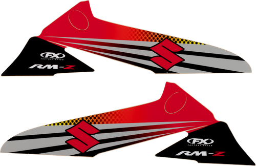FACTORY EFFEX - 15-05434 - Replacement OEM Tank/Shroud Graphics - '10-'18 Suzuki RMZ250