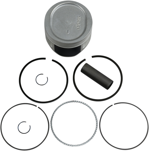 WSM - 50-541-06K - Piston Kit - '93-'12 Yamaha Big Bear 400 Exploring Edition IRS 4x4, Big Bear 400, 400 Kodiak