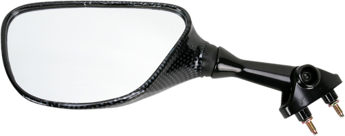 EMGO - 20-29634 - Carbon Fiber Mirror - '03-'04 Kawasaki Ninja ZX6-RR, Ninja ZX-6R