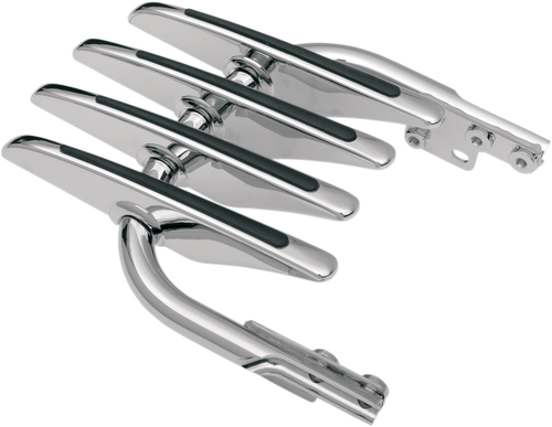 DRAG SPECIALTIES - 1510-0132 - Streamliner Luggage Rack - '96-'08 Harley-Davidson Electra Glide Standard, Road King Classic, Road King Custom
