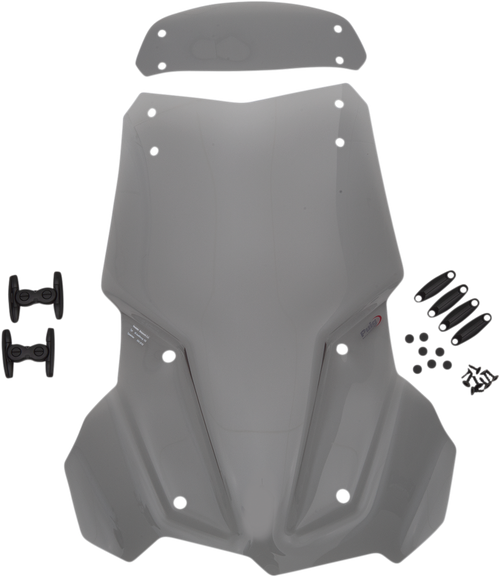 PUIG HI-TECH PARTS - 9760H - Touring Windshield with Visor - '18-'19 BMW F850GS