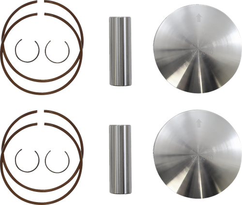 WOSSNER - K7058D050-2 - Piston Kit for 2 Stroke - '79-'22 Yamaha VK540 VK 540, XL-V 540, SRV 540