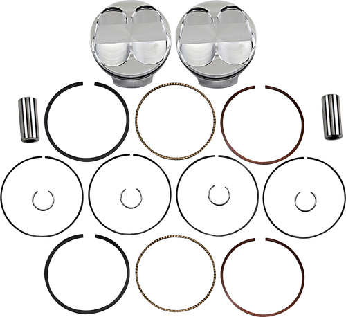 JE PISTONS - 317204 - Piston Kit - '98-'03 Suzuki TL1000R