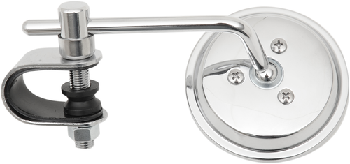 EMGO - 20-06814 - Mirror - Side View - Round - Chrome - 4" Stem - Left/Right - Each