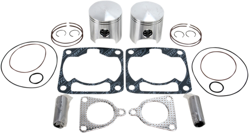 WISECO - SK1282 - Piston Kit with Gaskets - '99-'07 Polaris Indy 500 Classic, Indy XC 500, Indy 500