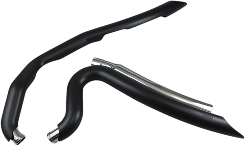 COBRA - 6231B - Speedster Swept Short Exhaust - Black